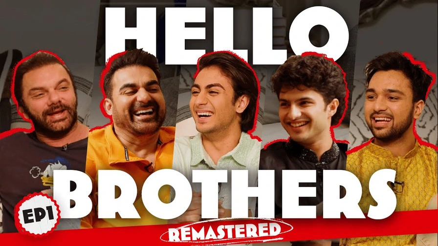 Hello Brothers episode of Dumb Biryani, showing all guests